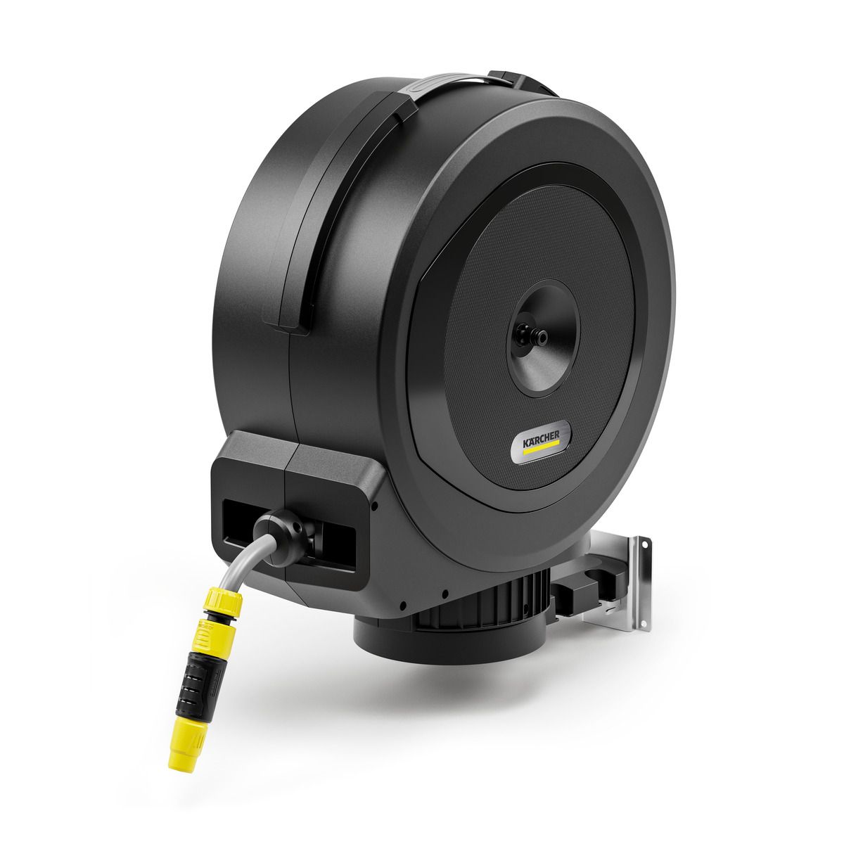 Kärcher HBX 5.25 Metal Wall Mount Hose Reel - 25m - Black