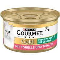 GOURMET Gold Fijne Paté 12 x 85 g Forel en tomaat 12x85 g