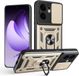 Techsuit Hoesje geschikt voor Oppo Reno13 F 4G/5G / Reno13 FS 5G - Camshield Back Cover - Goud