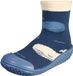 Playshoes Kinderschoentjes voor in het bad: Aqua-sokje met walvis, Maat 24/25, Marine