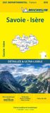 Savoie Michelin 333 Wegenkaart Isere, Savoie