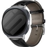 Strap-it Samsung Bracelet cuir cocodrile Samsung Galaxy Watch 8 Classic (noir)