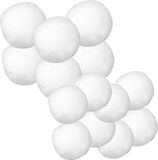 Rayher set de boules de neige - 14 pièces - 6 et 7,5 cm - Blanc