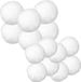 Rayher set de boules de neige - 14 pièces - 6 et 7,5 cm - Blanc