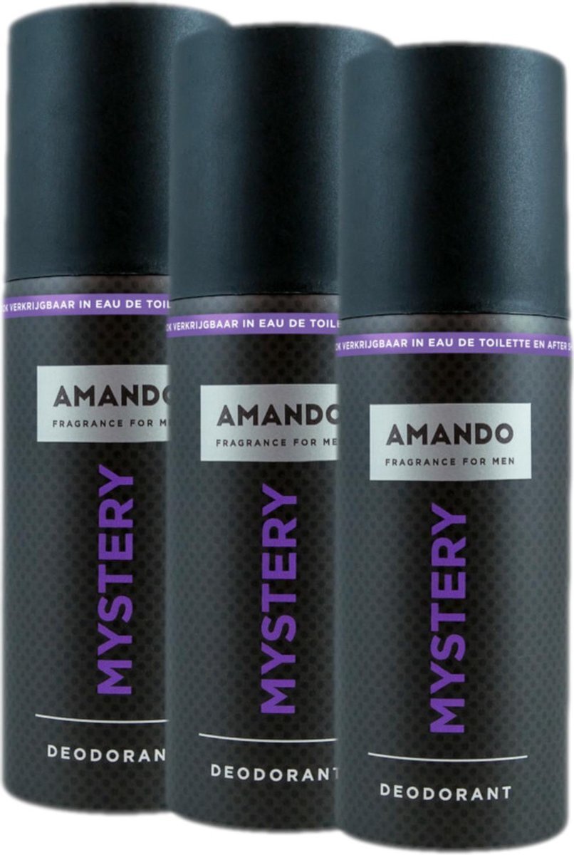 Amando Deospray Mystery - 3 Stuks