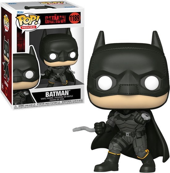 Funko Batman Battle-Ready - Pop! Movies - The Batman Figuur - 9cm