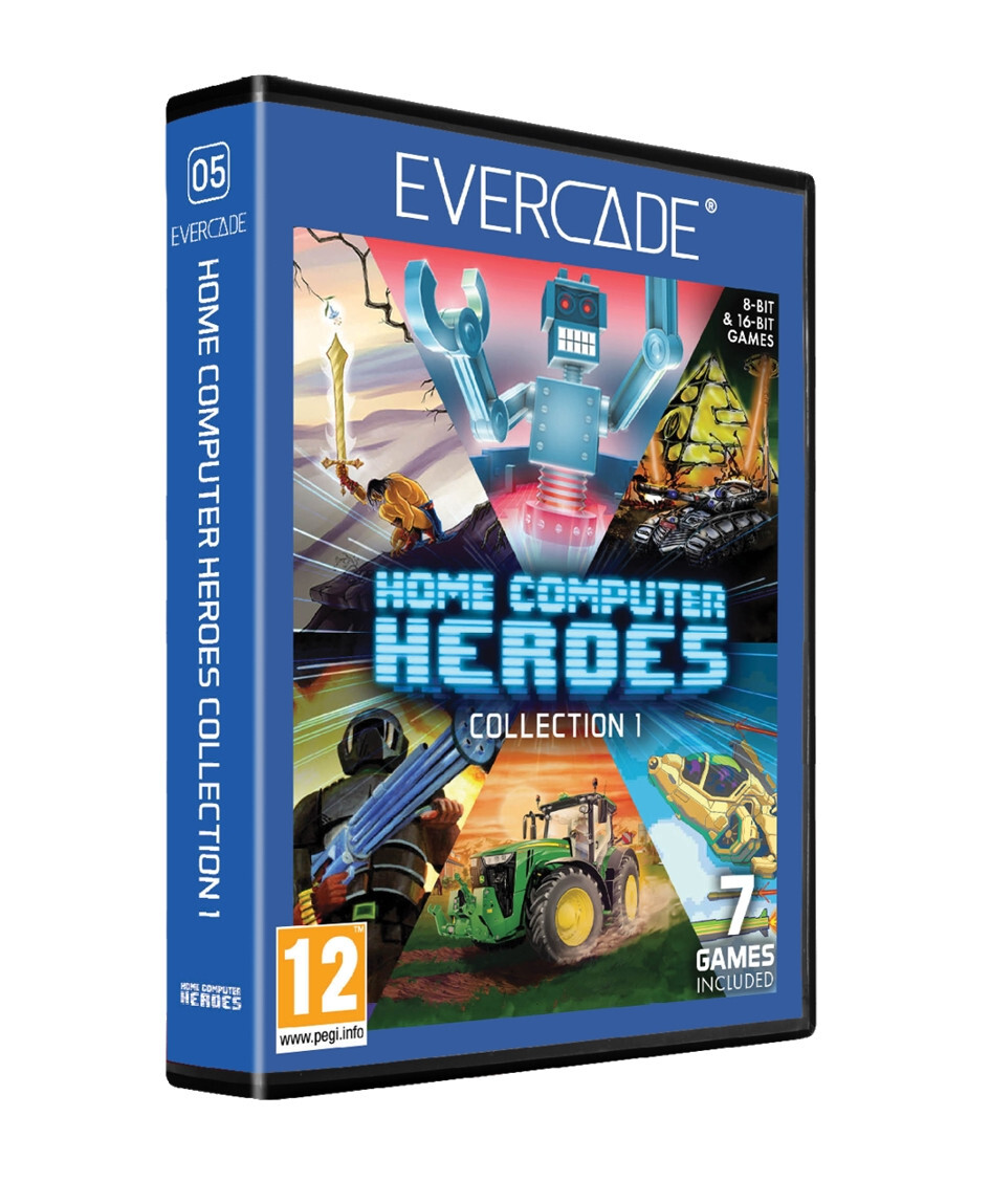 Evercade home computer heroes - cartridge 1