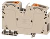 Weidmüller 2742060000 Borne de passage Poussoir, Connexion par fiche Beige foncé 10 pièce(s)