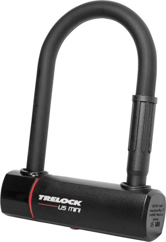 TRELOCK U5 Mini Beugelslot - ART2 - Zwart