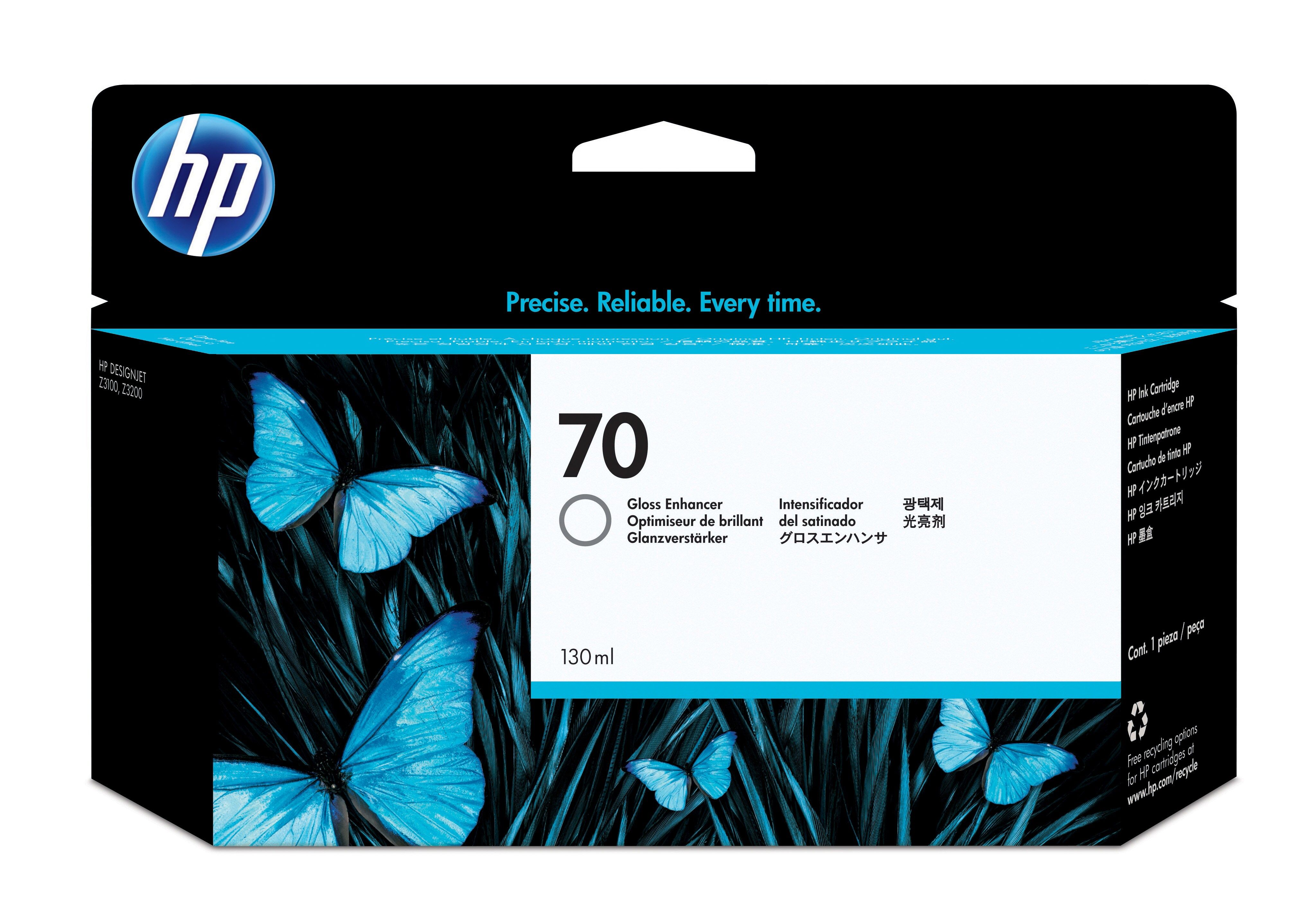 HP 70 Glansverhoger DesignJet Inktcartridge - 130 ml