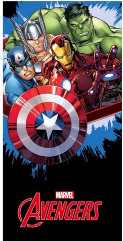 Disney Avengers Beach Towel - Cotton - 70x140 cm