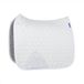 Weatherbeeta Suede Elite Air-Tec Dressage Tapis de selle, Blanc, L