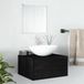 Maison Exclusive - Ensemble de meubles salle de bain 2 pièces noir bois d'ingénierie