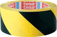 Tesa 60760 markeringstape - 2 x 33 meter - geel zwart