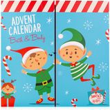 Accentra Adventskalender 2026 - Santa en Co. - Vegan Beauty & Verzorging - 24 Verrassingen - Boekvorm - 30 x 29 cm