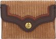 FOSSIL Heritage Card Case Multi Brown