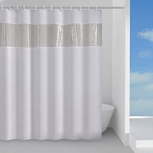 Gedy G-Spiraglio Douchegordijn - 120 x 200 cm - Wit
