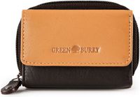 Greenburry Nappa Portemonnee RFID-bescherming Leer 11 cm - Dames - Horizontaal - brown-tan