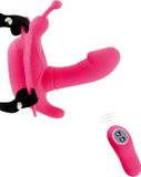 ULTRA Baile Ultra Passionate - Voorbindvibrator met Afstandsbediening - Roze