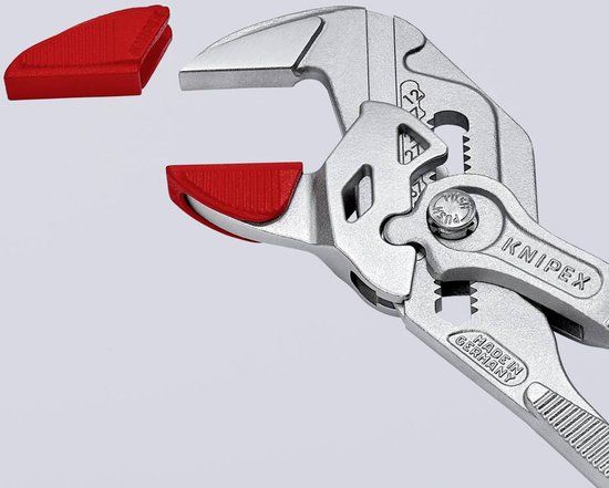 KNIPEX 86 09 250 V01 Bankschroefbekken - Set van 3 paar bekbeschermers