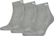 Puma Cushioned Quarter Unisex (3-pack) - Middengrijs Melange