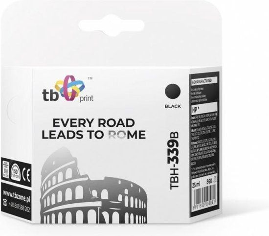 TB Print TBH-339B inktcartridge Zwart