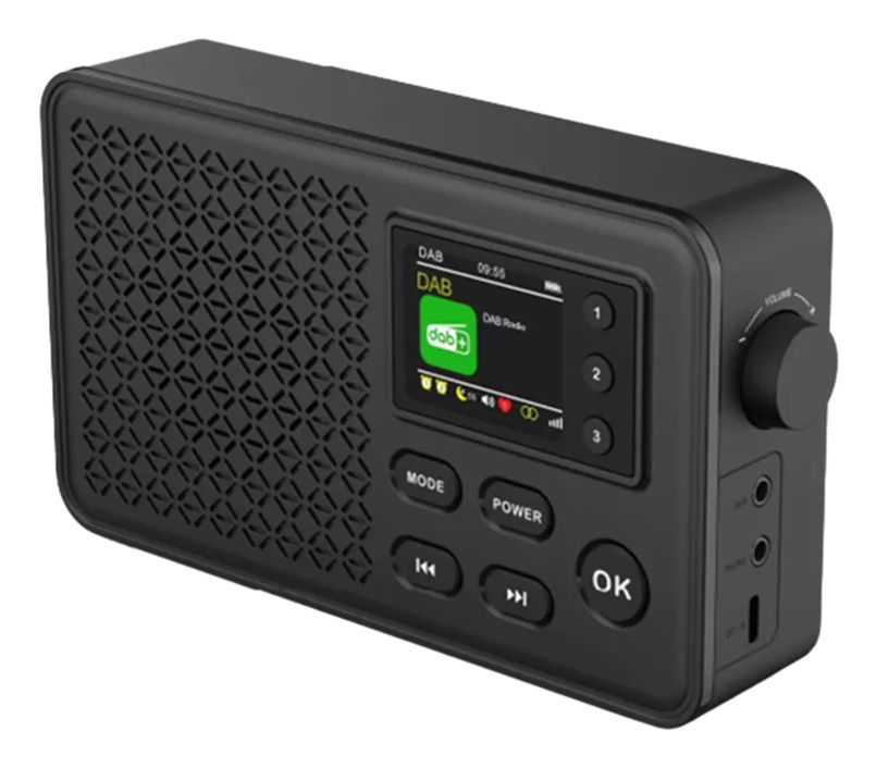 Denver DAB57 - DAB+/FM Radio - Bluetooth - Zwart