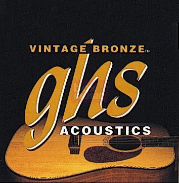 GHS VN-L Vintage Bronze snarenset voor akoestische gitaar