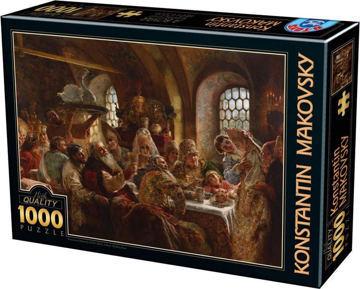 dtoys Konstantin Makovsky A Boyar Wedding Fest 1000