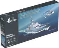 Heller Modelbouwpakket Militaire voertuigen - 81035 Frégate La Fayette - Fregat La Fayette-klasse Plastic - 1:400 - Modelbouw