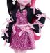 Monster High Draculaura poupée, robe rose et noire, avec accessoires, JHK29