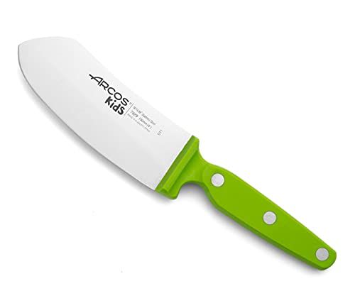 Arcos KIDS 792921 Keukenmes kinderen, roestvrij staal, groen