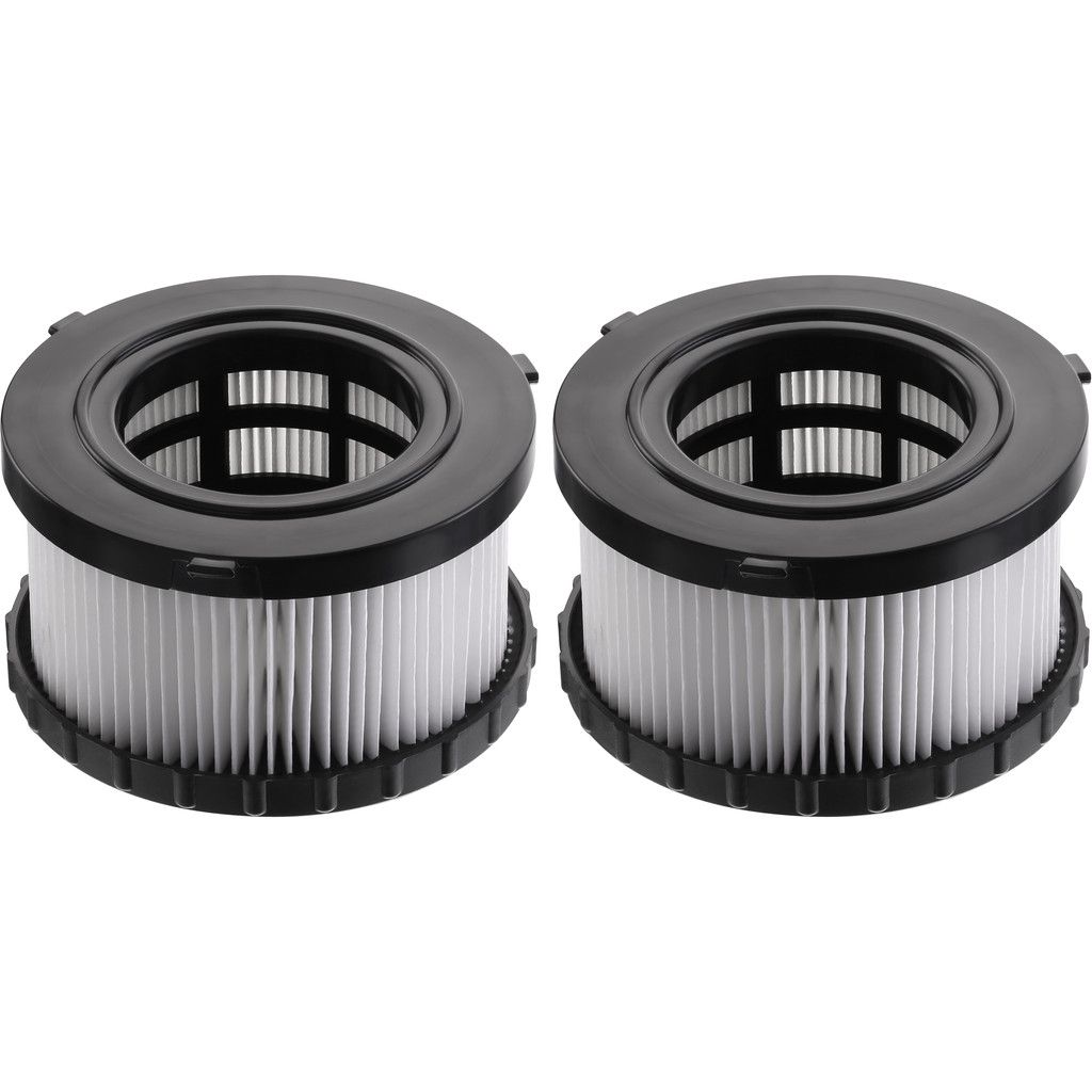DeWalt DCV5861-XJ reservefilter - 2 stuks - zwart/geel