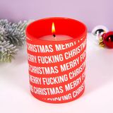 Kaarsen Fisura Merry Fucking Christmas Kaars
