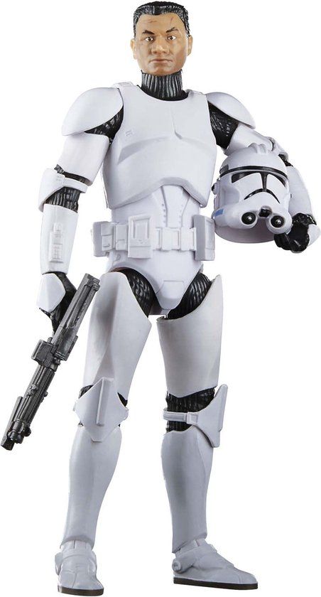 Disney Hasbro Star Wars The Clone Wars Black Series Phase II Clone Trooper 15 cm Actiefiguur