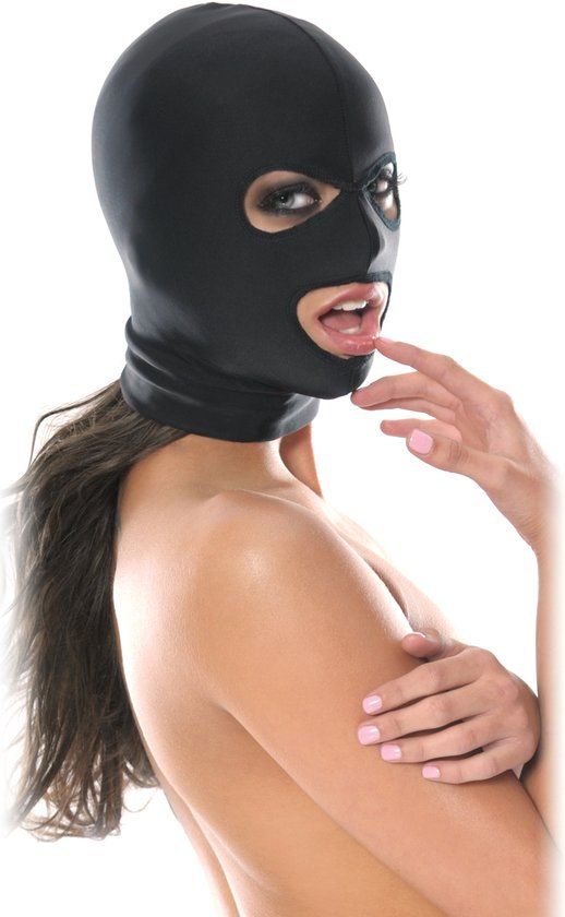 Fetish Fantasy Spandex 3 Hole Hood - 0603912255423