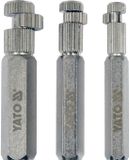 Yato YT-21793 - Set Nypl Sleutels - 3/8", 1/2", 3/4" - Gehard en Gegalvaniseerd