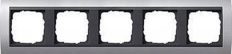 Gira Event Afdekraam - 5-voudig - Aluminium - Mat