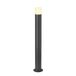 SLV GRAFIT E27 11W lampe sur pied extérieure ronde IP44 900mm anthracite