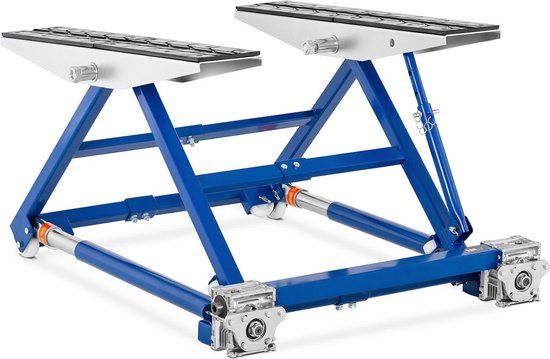 MSW Mobiele hefbrug - 1500 kg - Staal - Zilver/Zwart