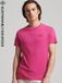 Superdry Heren tshirt Geborduurd Vintage Logo T-shirt van biologisch katoen