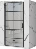 REA Molier Black 100 Douchedeur - 100 cm - Zwart
