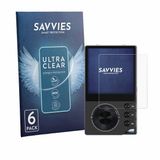 Savvies - Screenprotector voor Surfans F20 Pro - Folie Beschermfolie transparant 6 Stuks