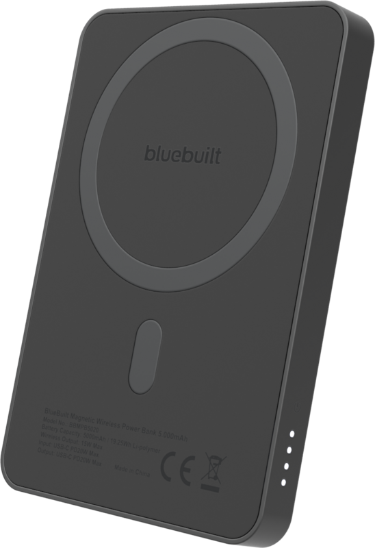 BlueBuilt Draadloze Powerbank met MagSafe Magneet 5.000 mAh
