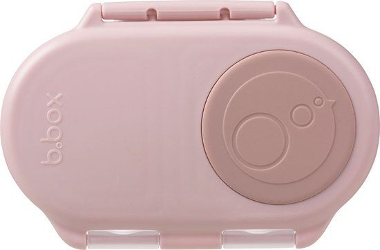 b.box Snackbox - Mini bentobox met 2 Lekvrije Vakken - Ideaal voor Peuters, Lunch & Snacks voor Kinderen - Voor een Heel Stuk Fruit - BPA-vrij