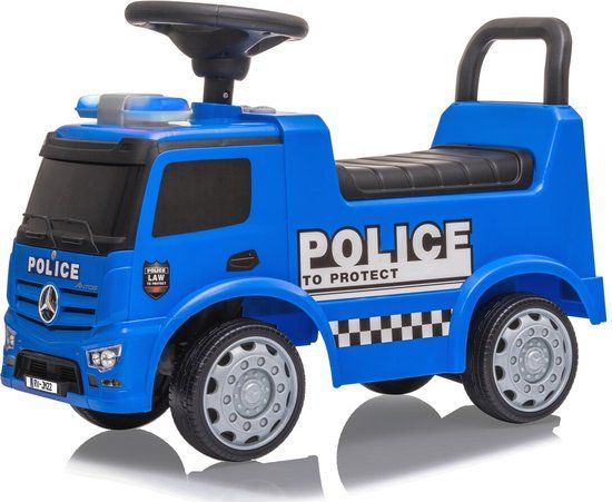 Mercedes-Benz Loopauto Politiewagen - Multi Colour - Kunststof - 12+ maanden