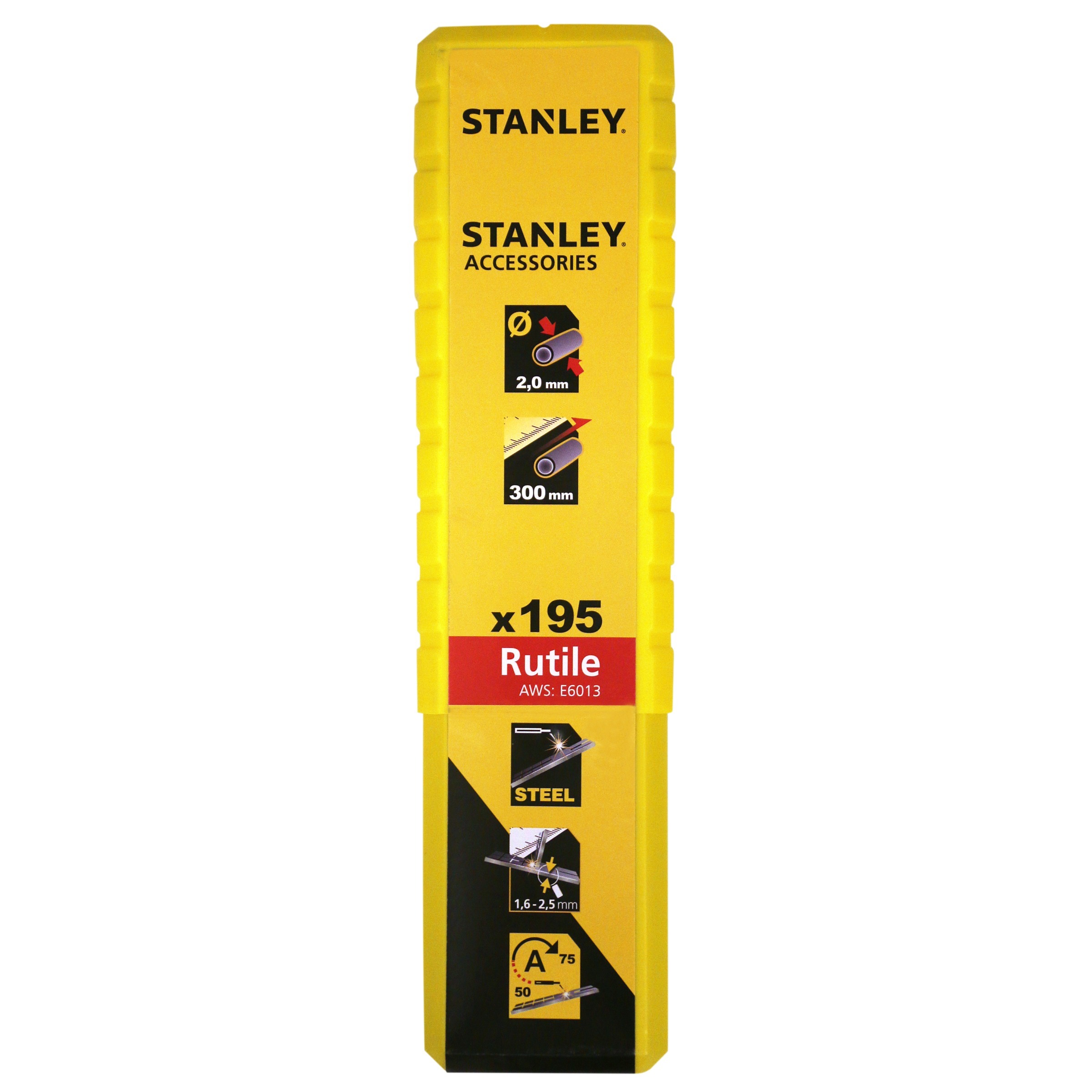 Stanley laselektroden rutile 2x300mm 195 stuks