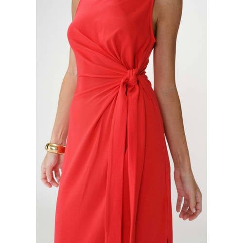 Grace & Mila Rood Midi Jurk