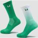 MyProtein MP Ombre Zesty Green / Light Lime Stripe Hardloopsokken (2 stuks) - UK 6-8