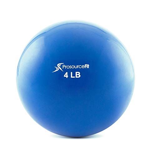 ProsourceFit Gewogen Toning Oefenbal - 4 lb - Blauw